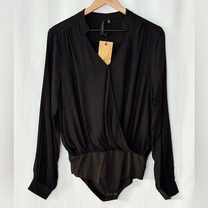 Knot Sisters Long Sleeve Bodysuit - XS